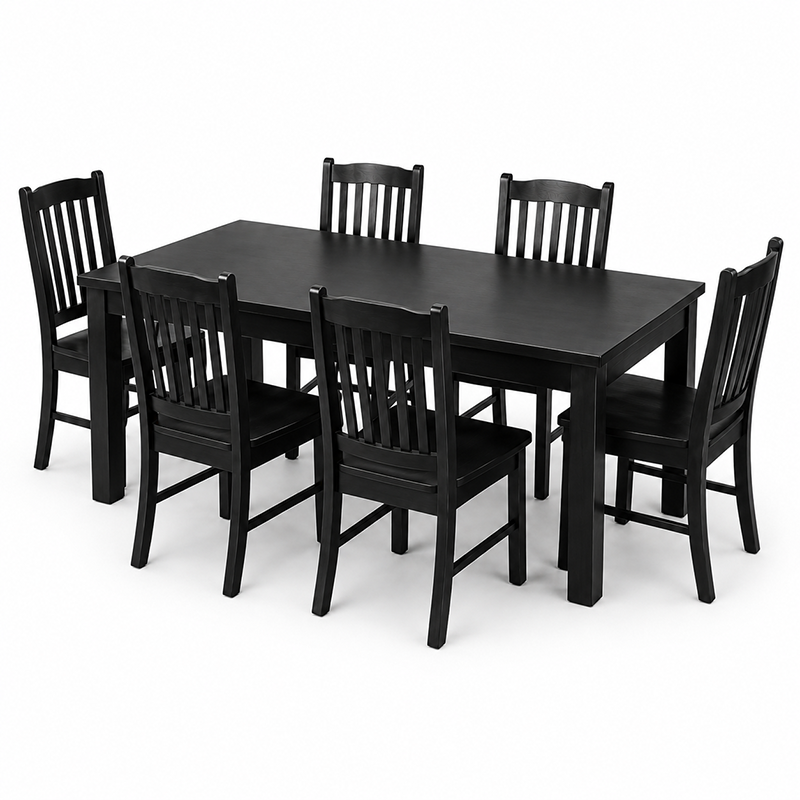 Solid Pine Dining Table W100cm