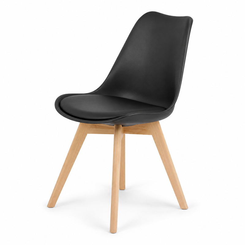 Sonia Dining Chair (White/Black)