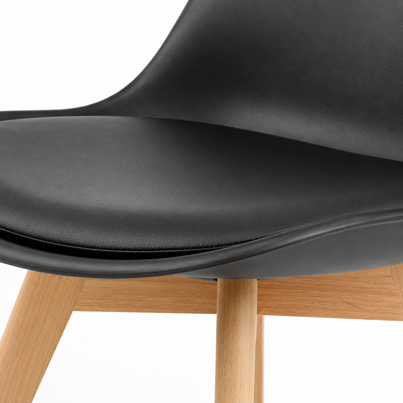 Sonia Dining Chair (White/Black)
