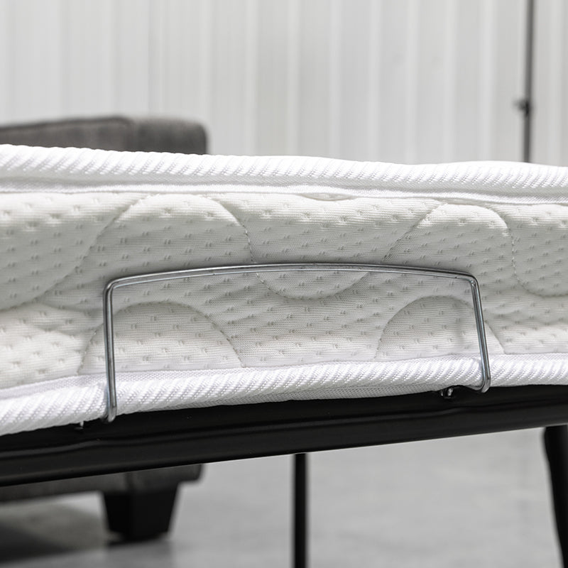 Spazer Fabric Sofa Bed Dark Grey or Light Grey