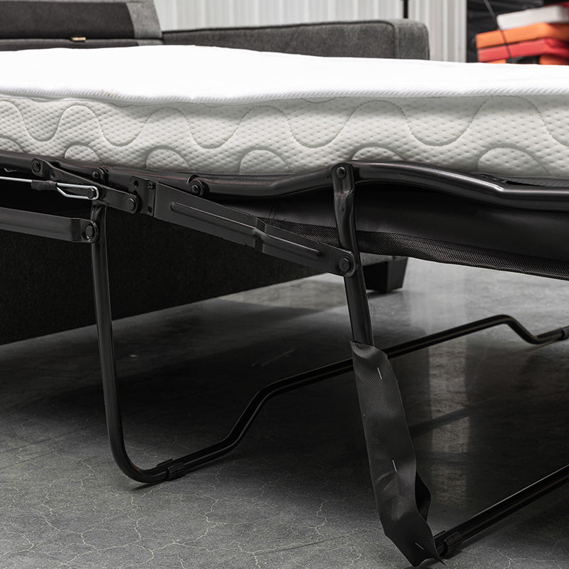 Spazer Fabric Sofa Bed Dark Grey or Light Grey