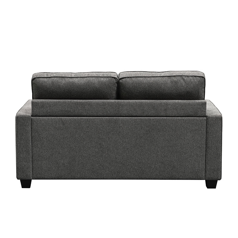 Spazer Fabric Sofa Bed Dark Grey or Light Grey