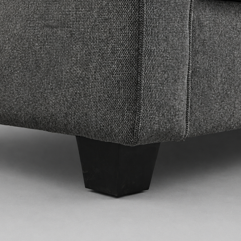 Spazer Fabric Sofa Bed Dark Grey or Light Grey