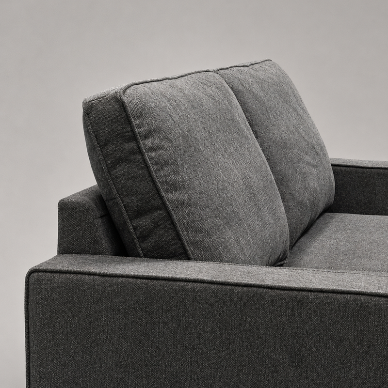 Spazer Fabric Sofa Bed Dark Grey or Light Grey