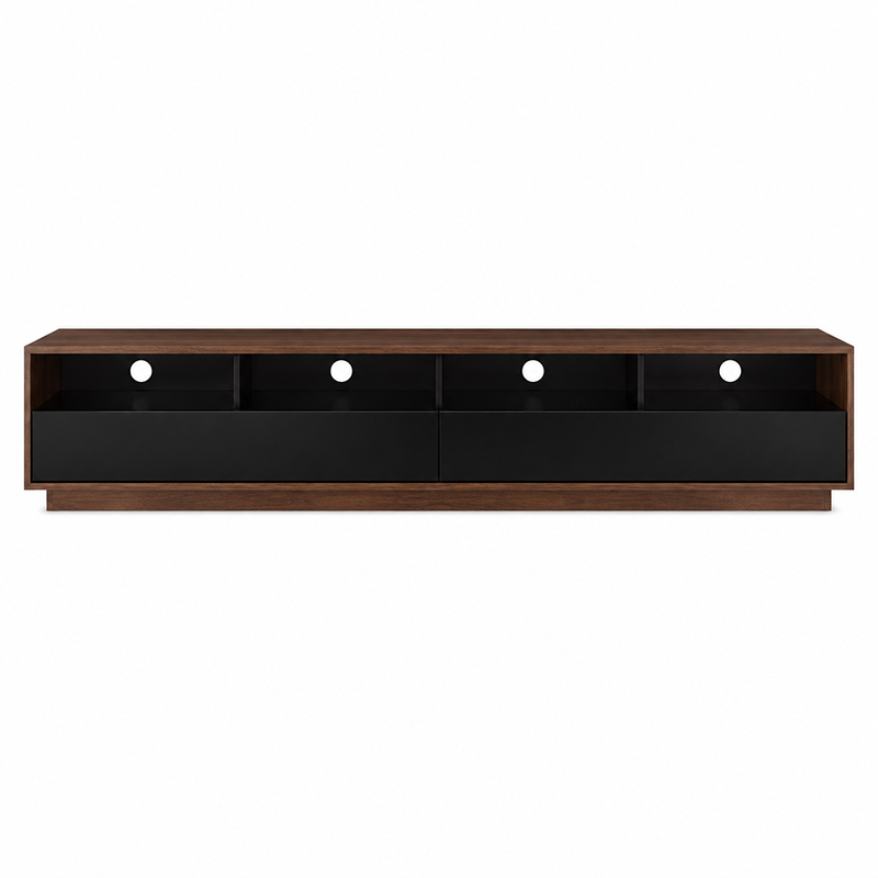 Suave TV Unit W180cm (Brown / Black)