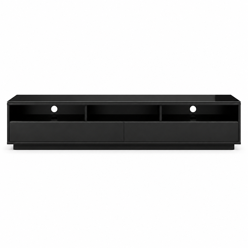 Suave TV Unit W180cm (Brown / Black)
