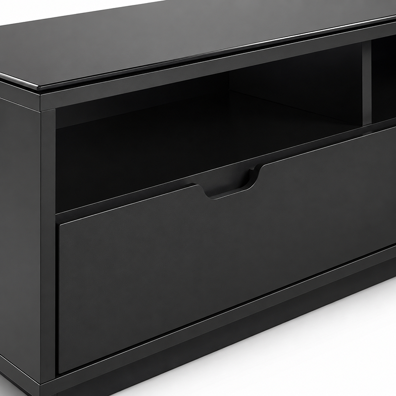 Suave TV Unit W180cm (Brown / Black)