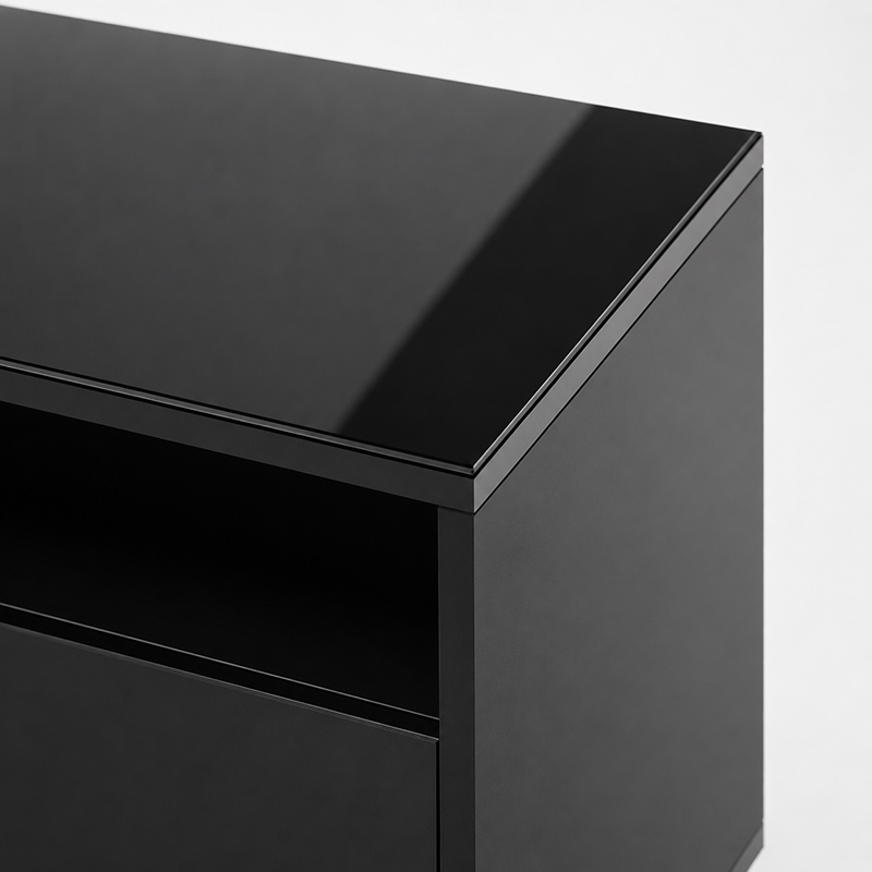 Suave TV Unit W180cm (Brown / Black)