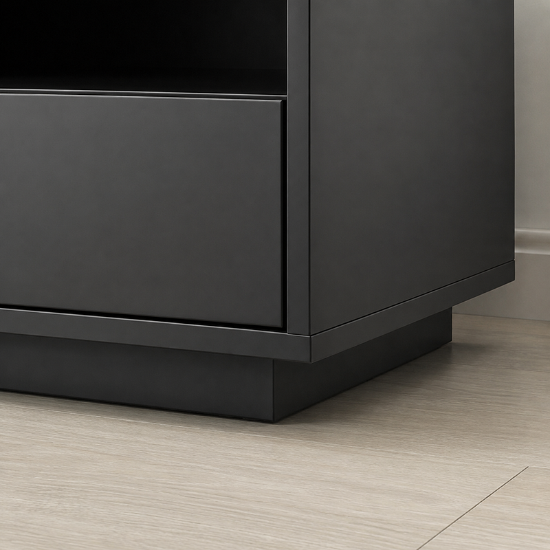 Suave TV Unit W180cm (Brown / Black)