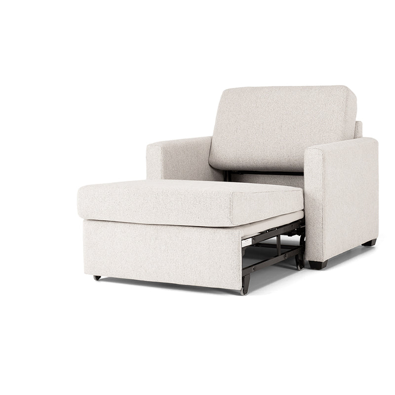 Starscream Single Sofa Bed Storm / Pepper (Cream)