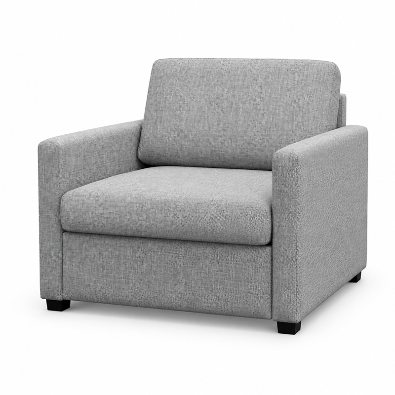 Starscream Single Sofa Bed Storm / Pepper (Cream)