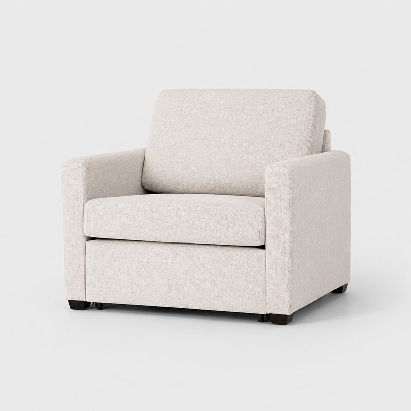 Starscream Single Sofa Bed Storm / Pepper (Cream)