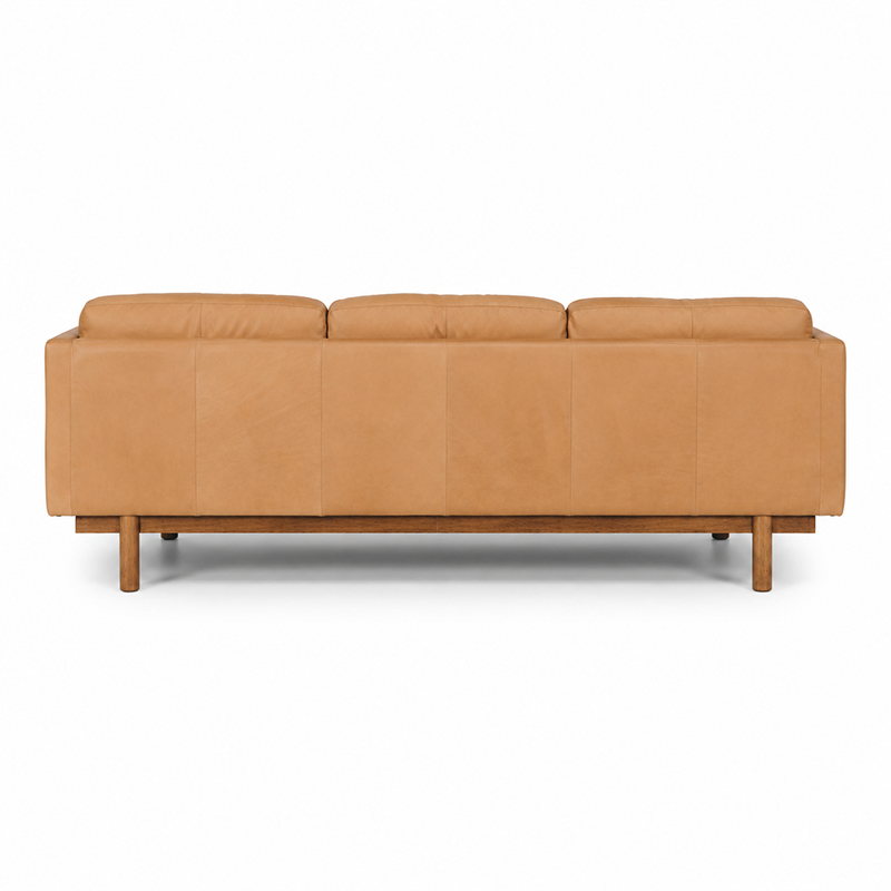 Strada Leather 3 Seater Sofa 2060mm