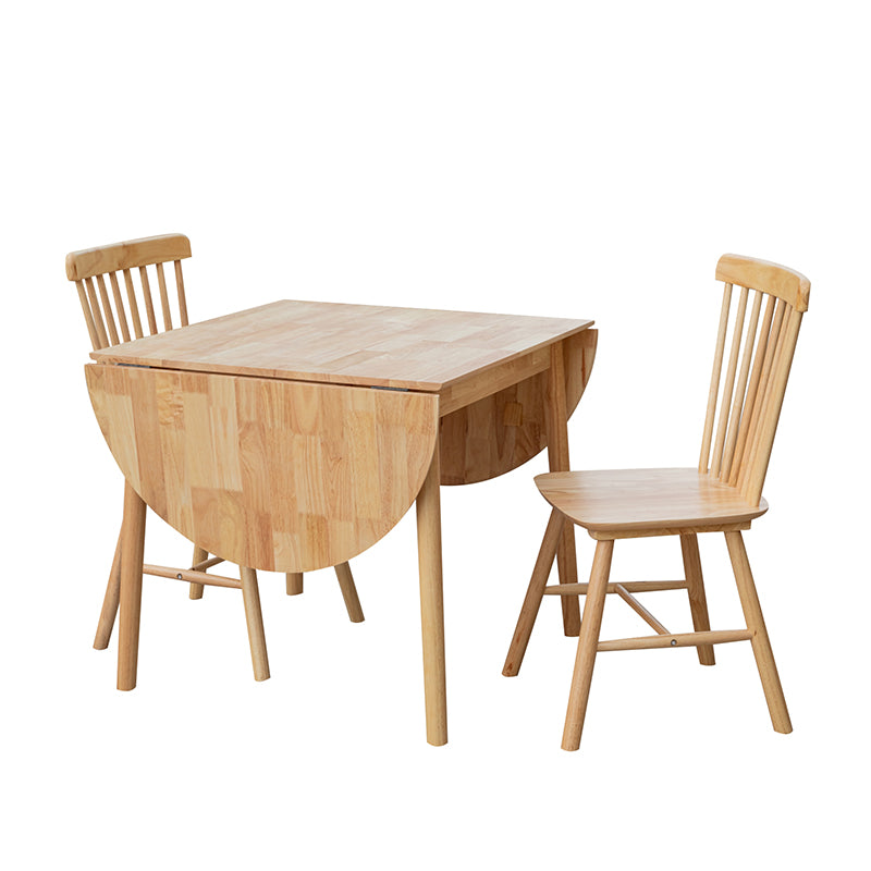 Orlando Drop Leaf Wooden Dining Table W160cm
