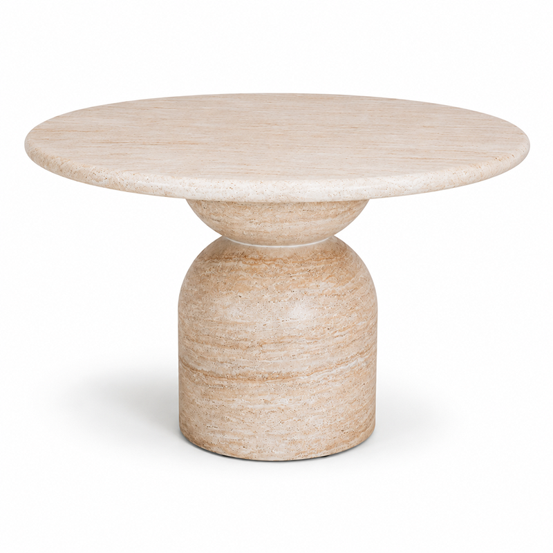 Terrace Concrete Round Dining Table W120cm