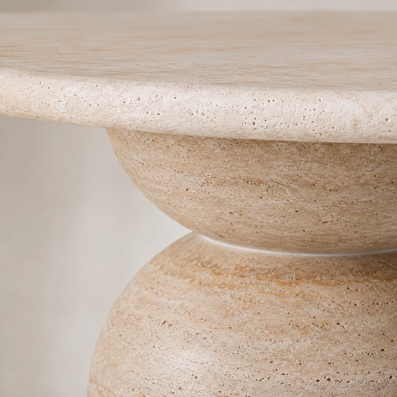 Terrace Concrete Round Dining Table W120cm