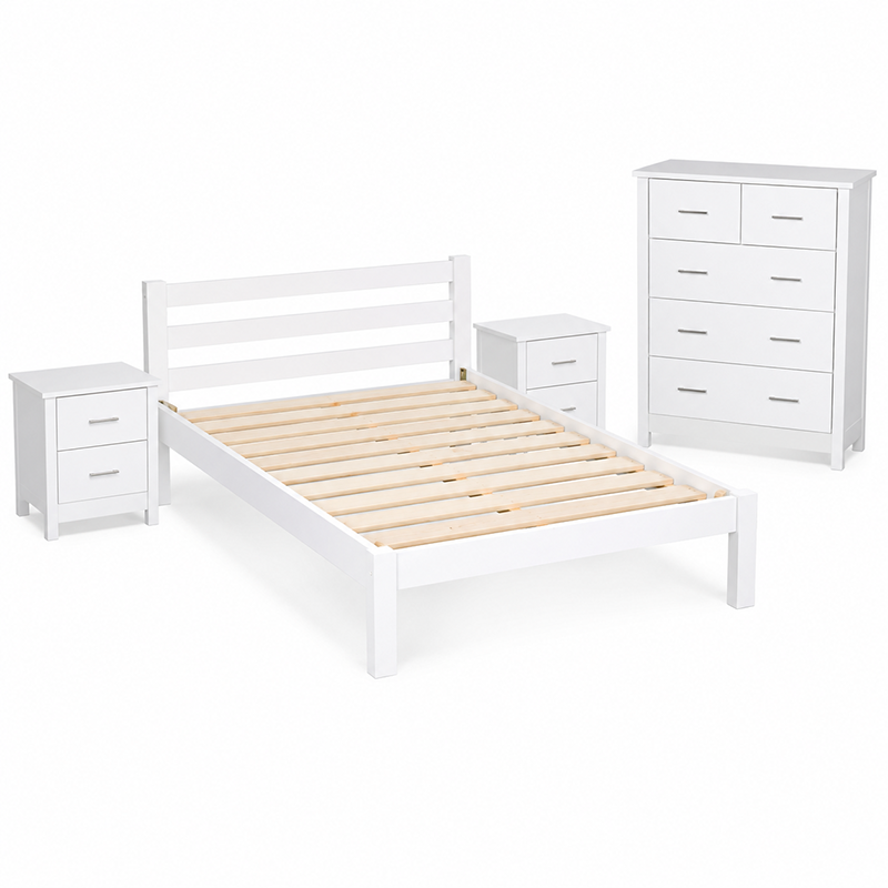 Tina Bed Frame Single (Multiple Colours)