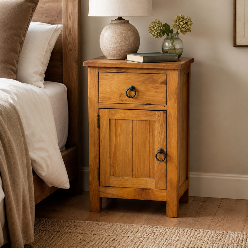 Tina Bedside 1 Door 1 Drawer