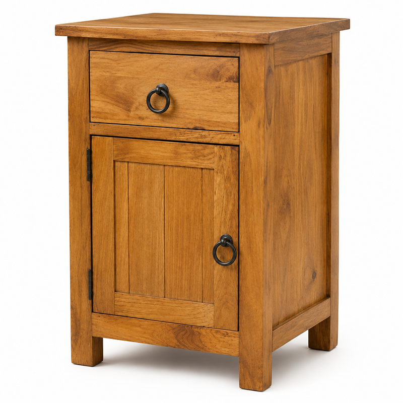 Tina Bedside 1 Door 1 Drawer