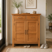 Tina Shoe Cabinet (Warm Honey)