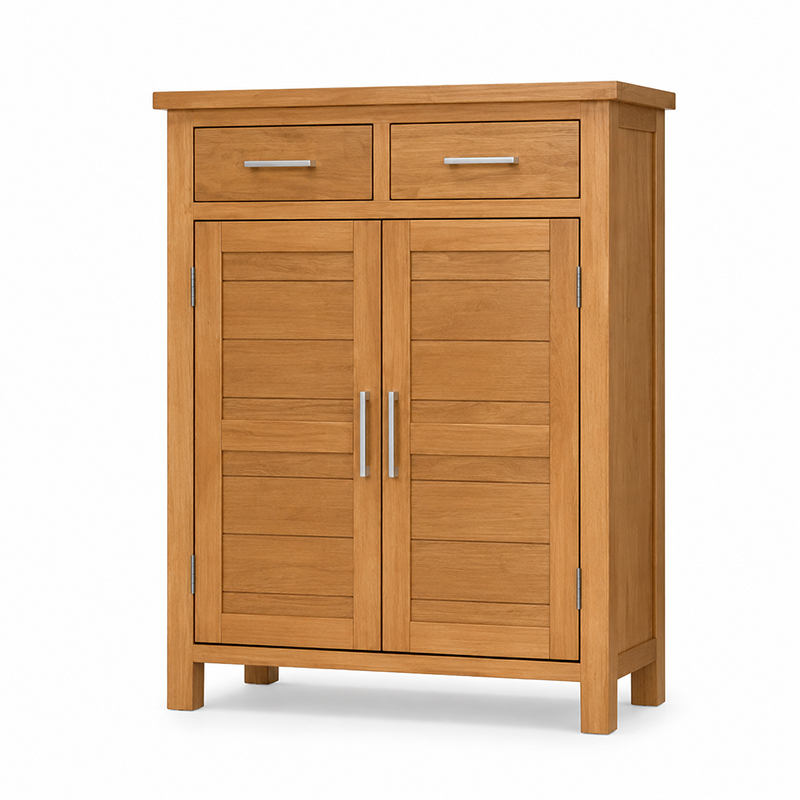 Tina Shoe Cabinet (Warm Honey)