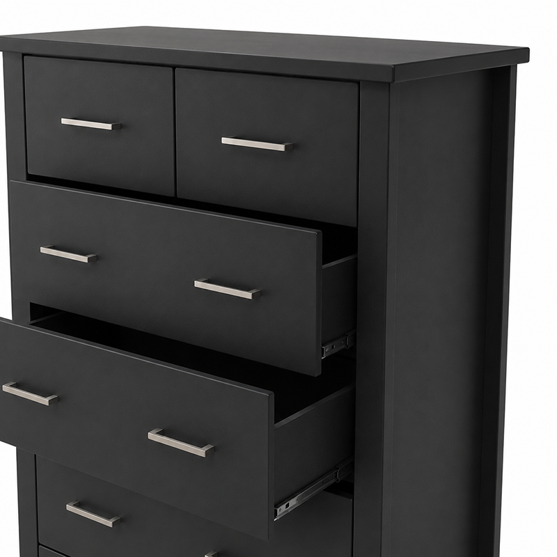 Tina Tallboy 5 Drawer (Multiple Colours)
