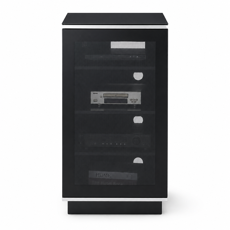 Titan Hi-Fi Unit Cabinet (Black)