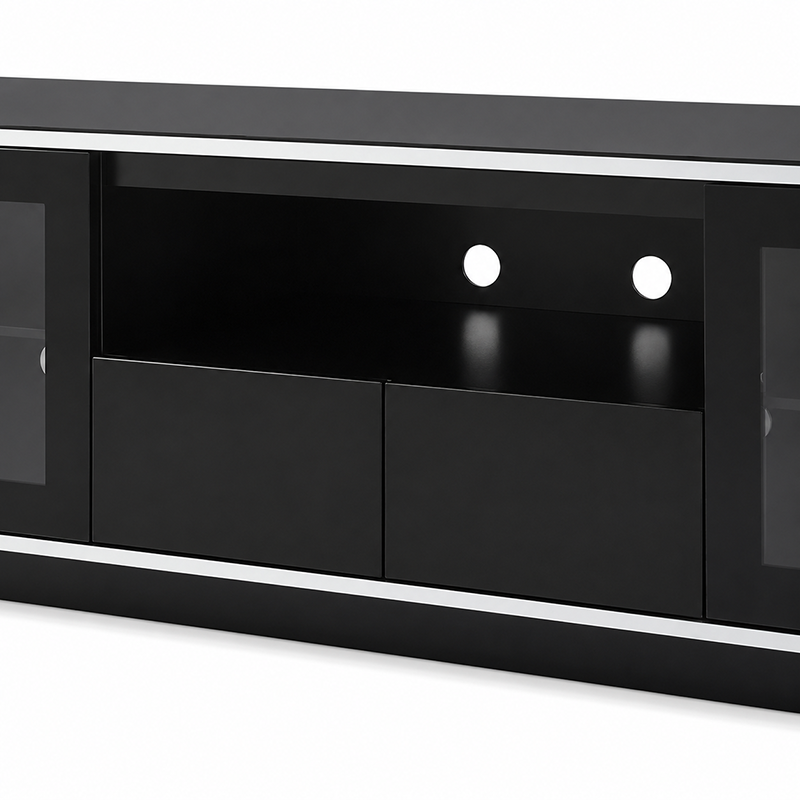 Titan TV Unit W150cm (Black)