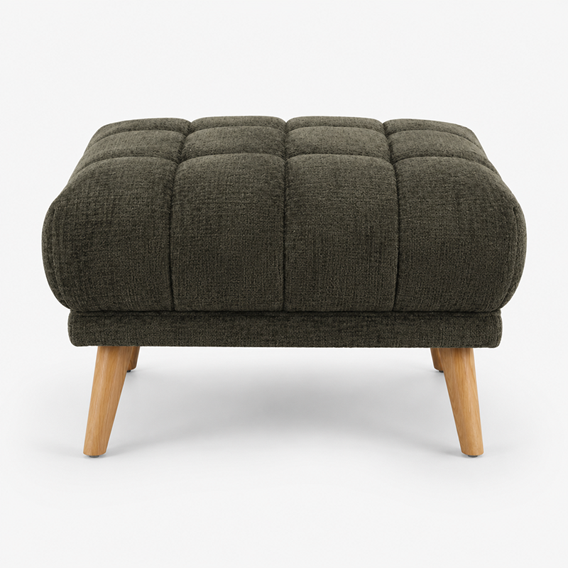Towelie Oak 3 Seater Sofa & Footstool Options 2040mm