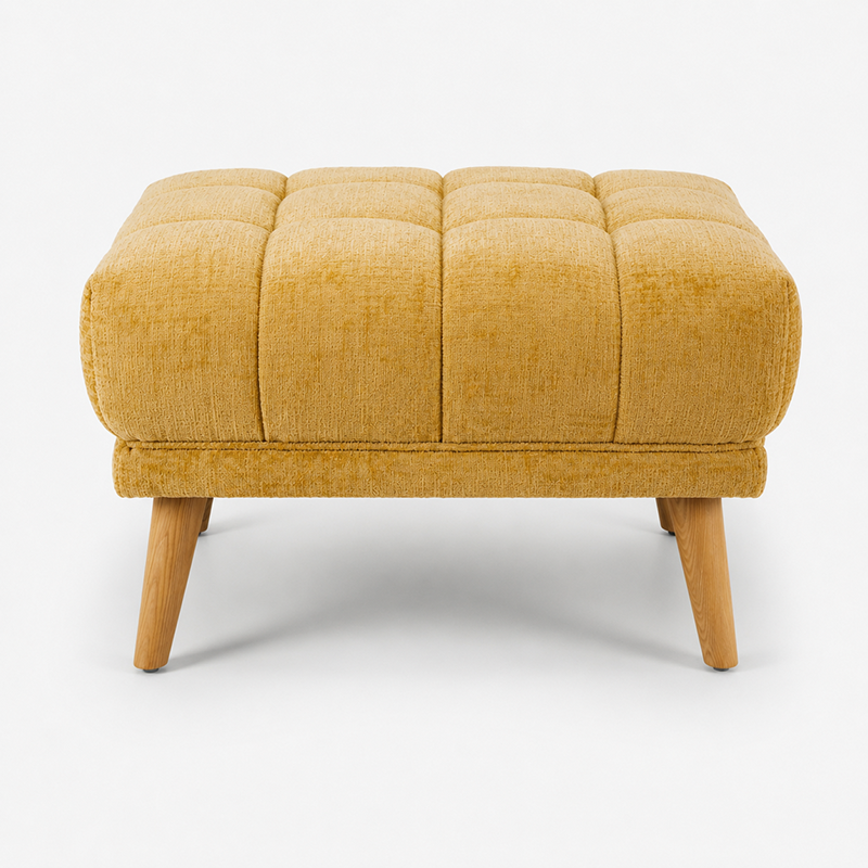 Towelie Oak 3 Seater Sofa & Footstool Options 2040mm