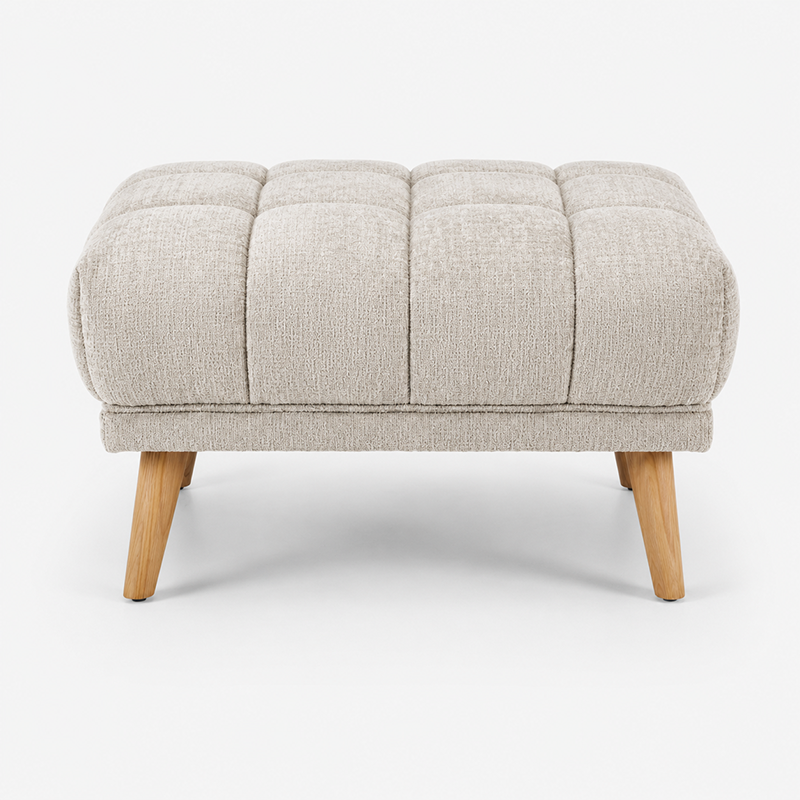 Towelie Oak 3 Seater Sofa & Footstool Options 2040mm