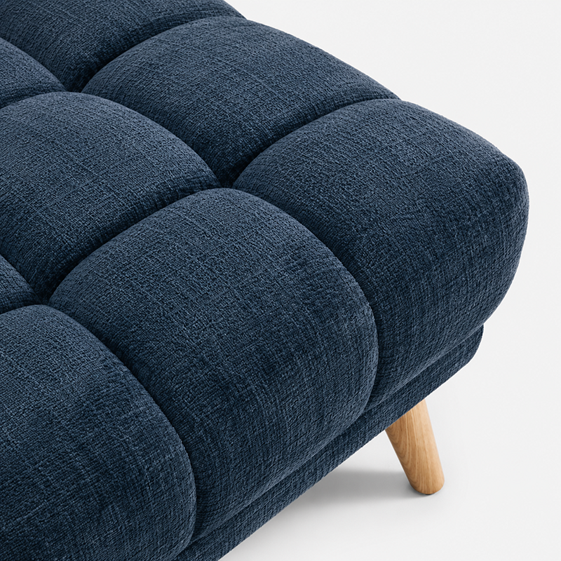 Towelie Oak 3 Seater Sofa & Footstool Options 2040mm