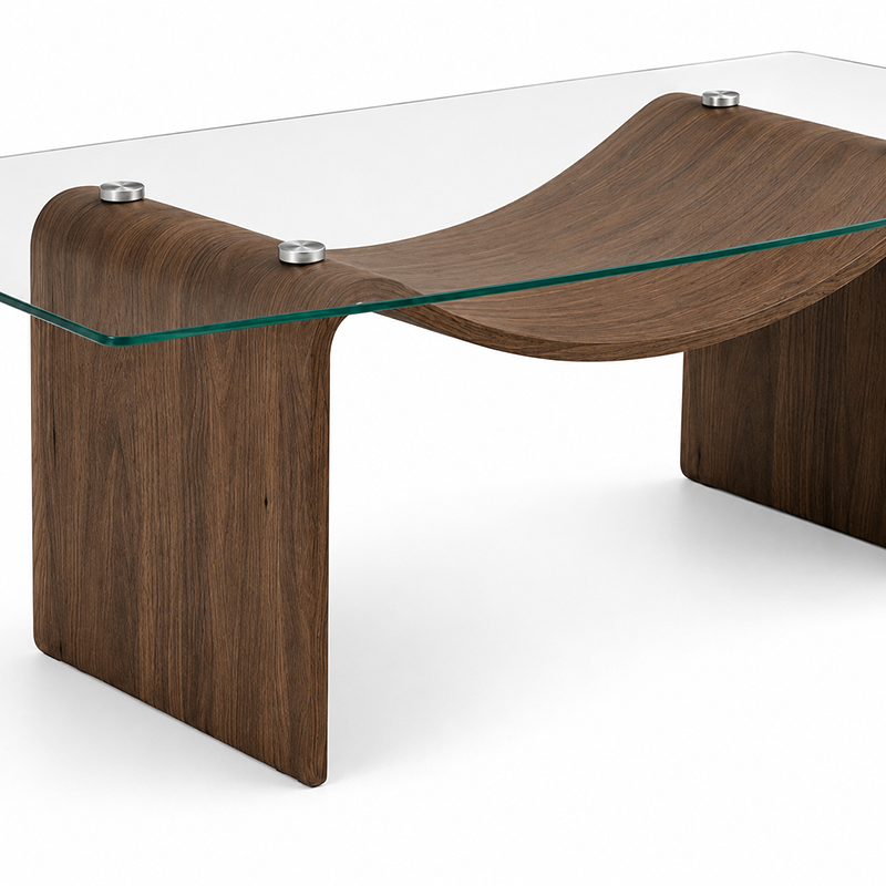 Trinity Glass Coffee Table 1300mm