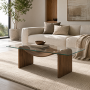 Trinity Glass Coffee Table 1300mm