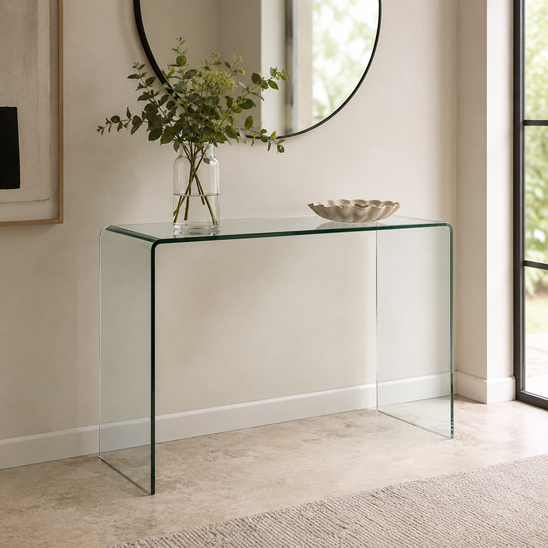 U Shape Hall Table