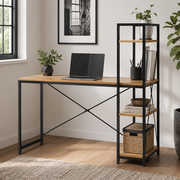 Urban Desk with Bookshelves