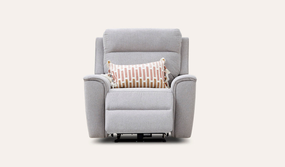 Archie Fabric Recliner 1/2/3 Seat Suite - Grey