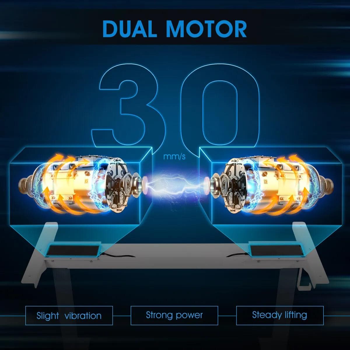 Siri Electric Standing Height Adjustable Desk