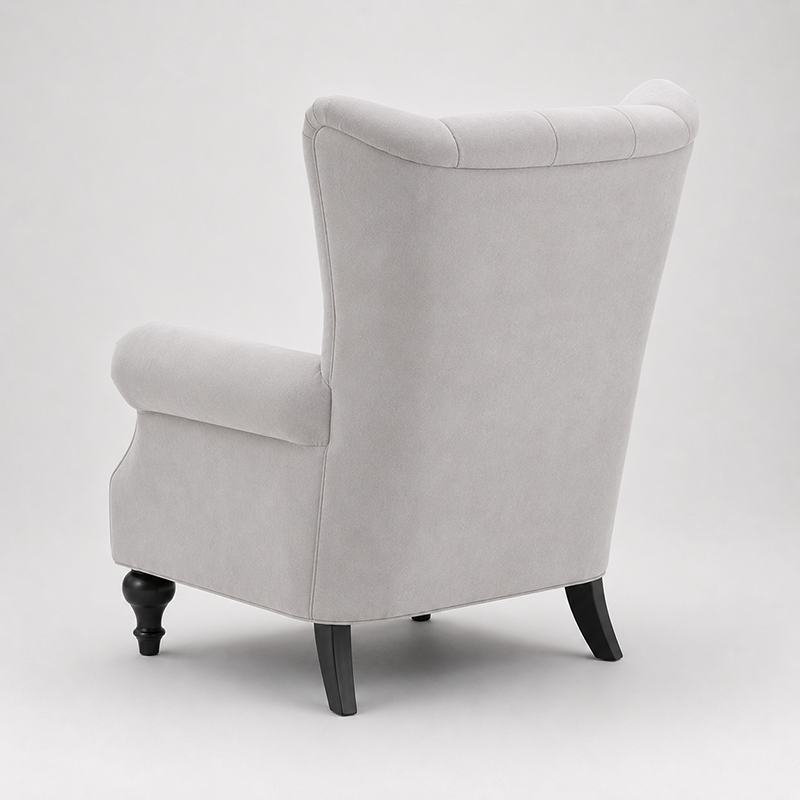 Willa Armchair (Grey / White)