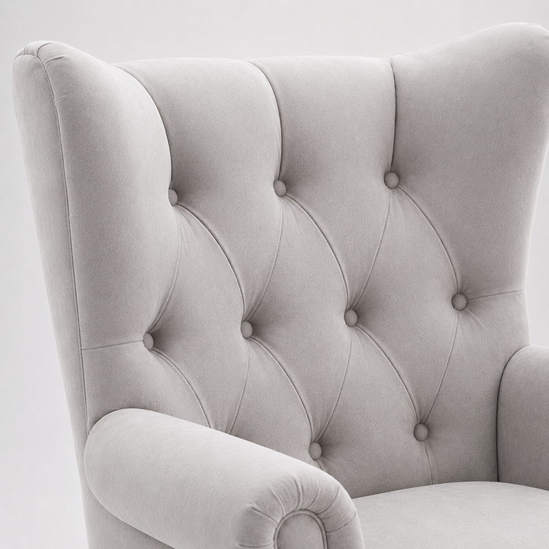 Willa Armchair (Grey / White)