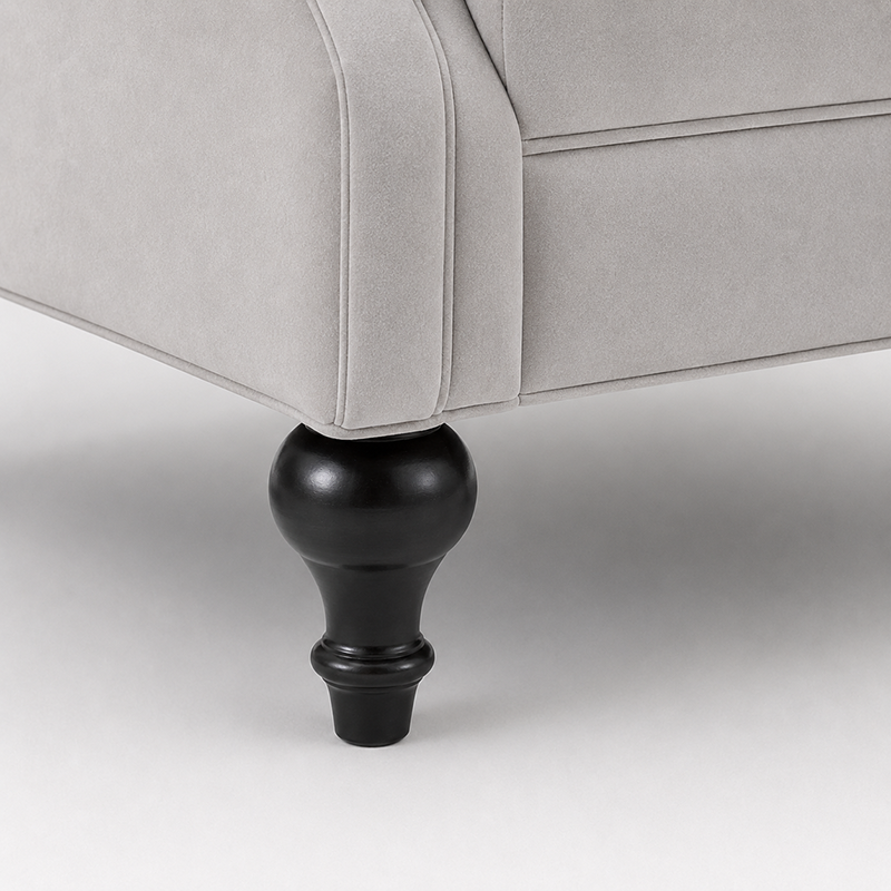 Willa Armchair (Grey / White)