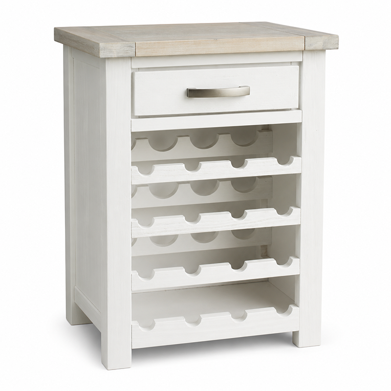 Ashland Wine Cabinet (White)