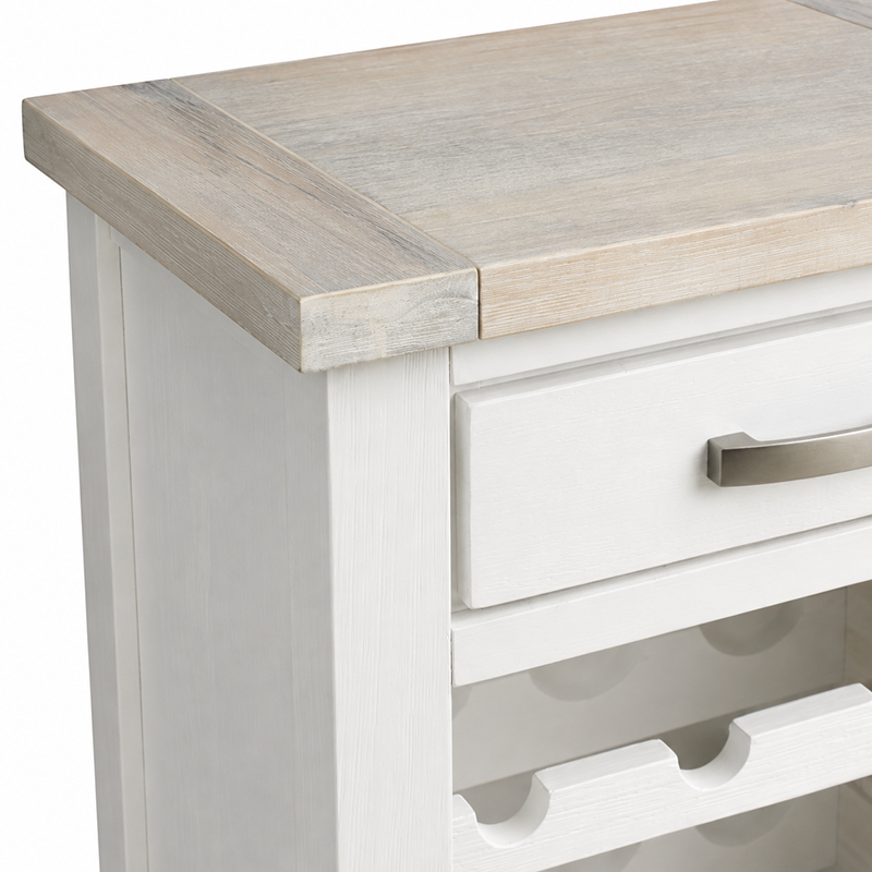 Ashland Wine Cabinet (White)