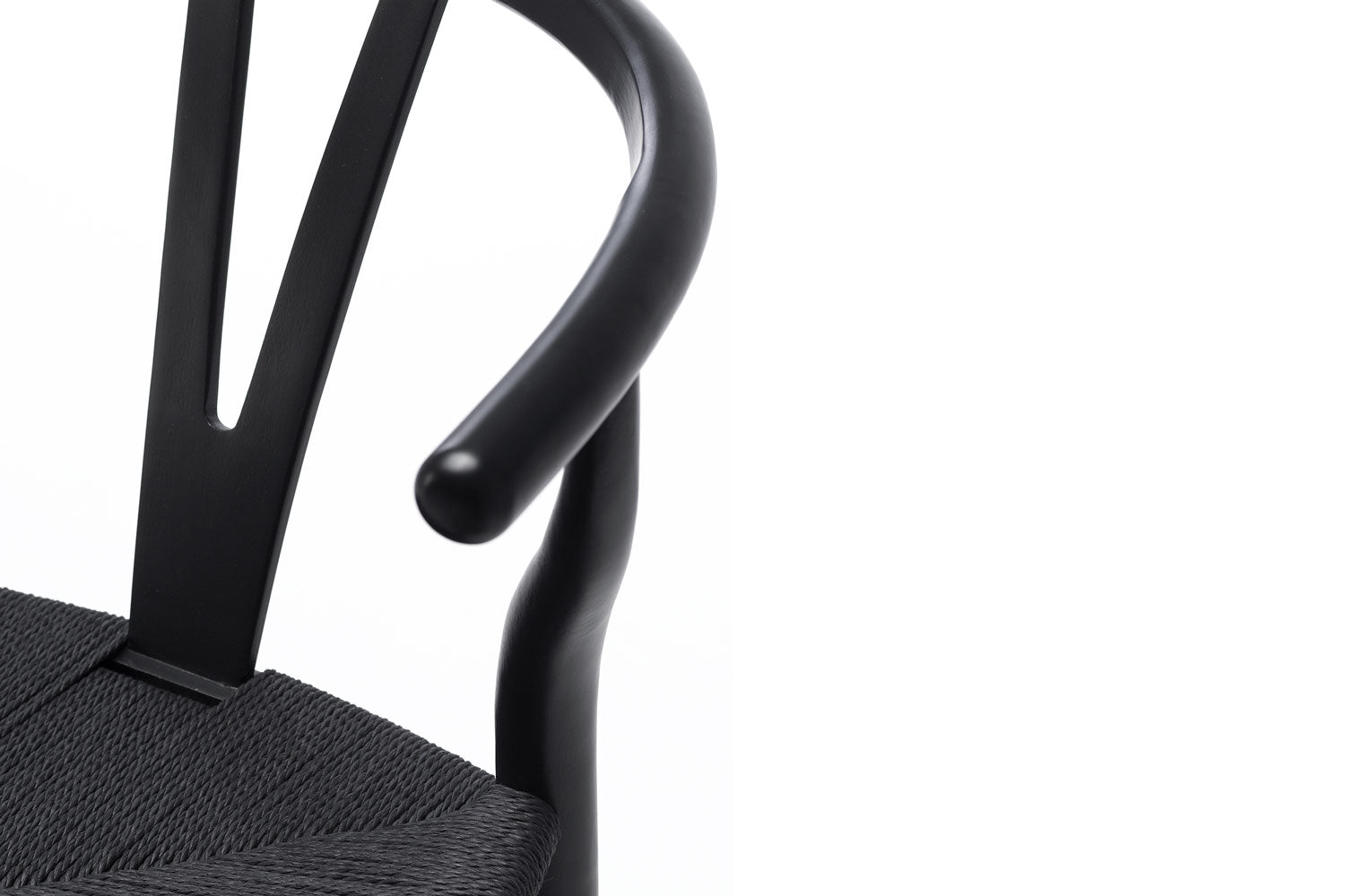 Wishbone Oak & Rope Dining Chair