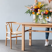 Wishbone Oak & Rope Dining Chair