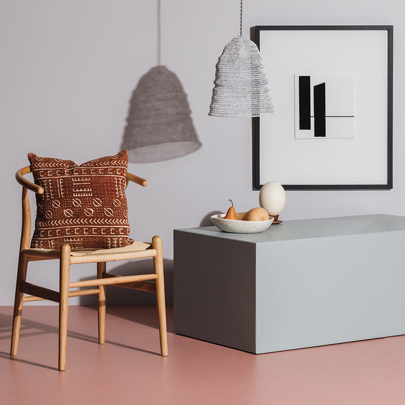 Wishbone Oak & Rope Dining Chair