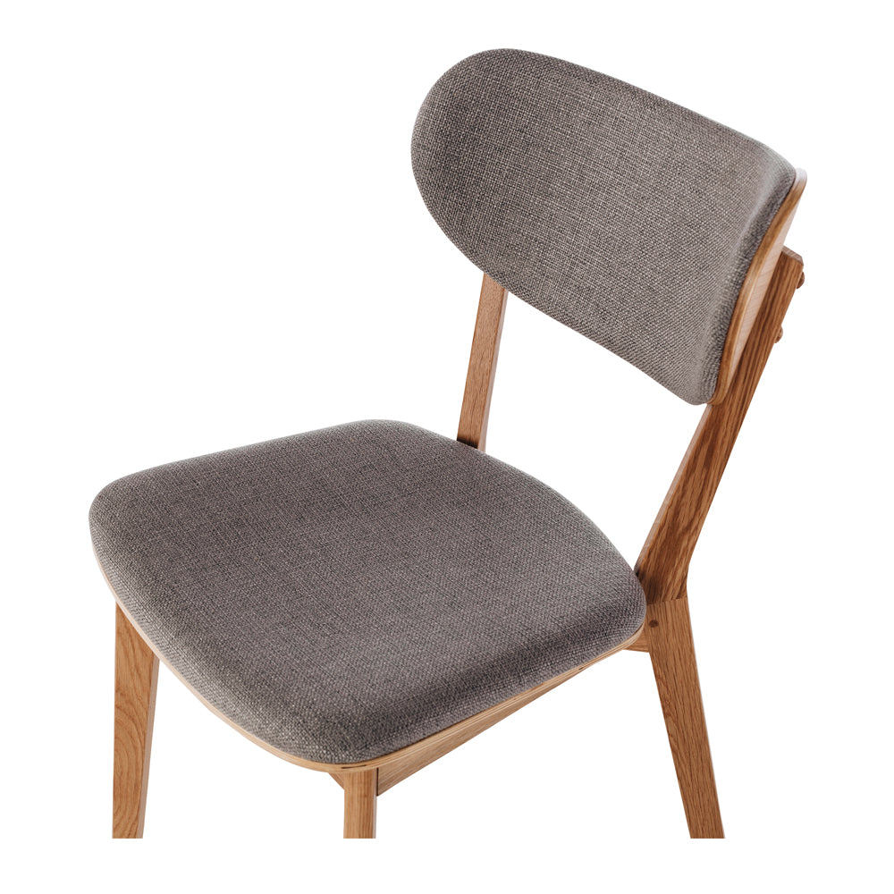 Zurich Fabric Oak Dining Chair