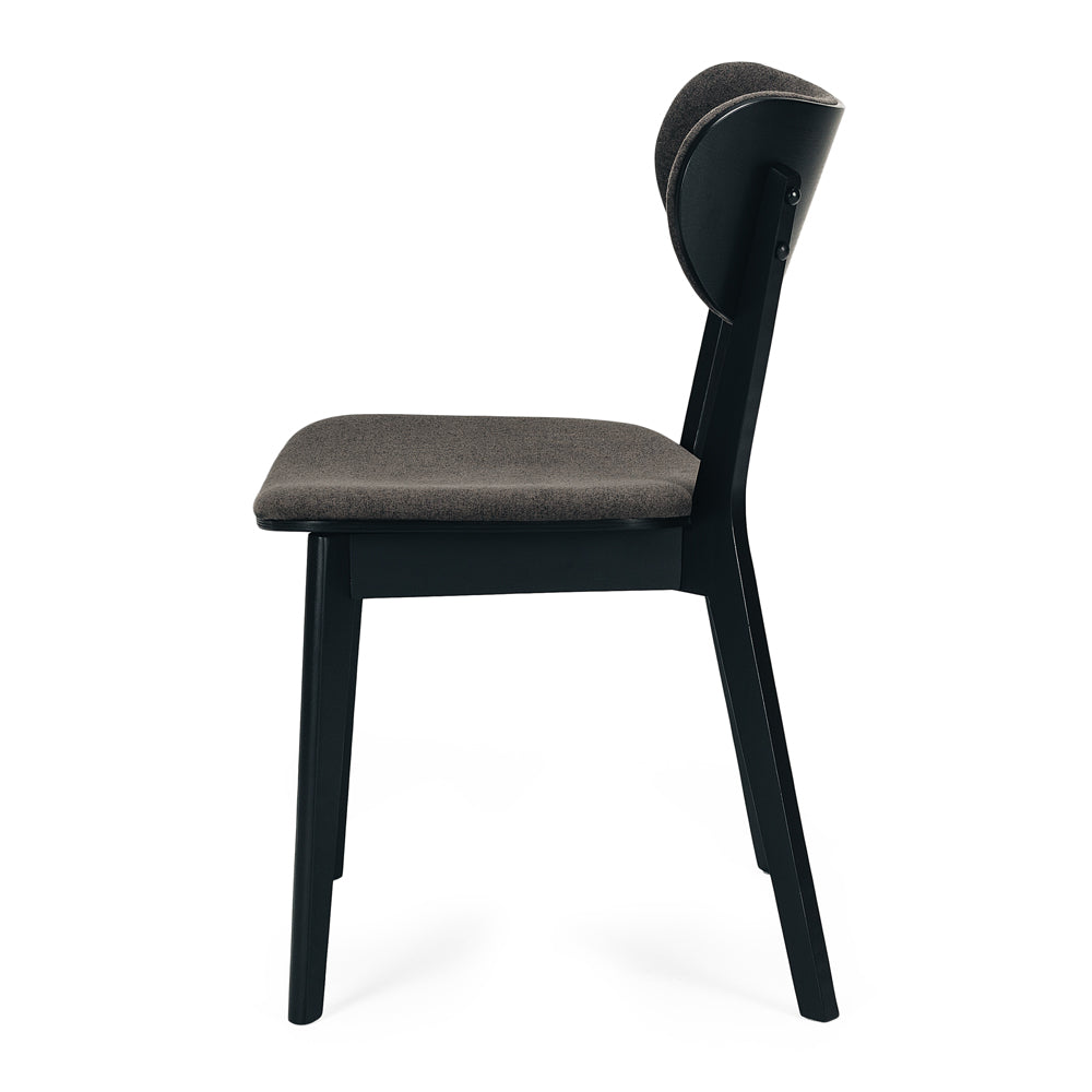 Zurich Fabric Oak Dining Chair