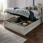 Empire With Gaslift Storage Base With 1 Drawer（Rustic Ash）