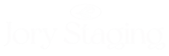 Jory Staging white logo